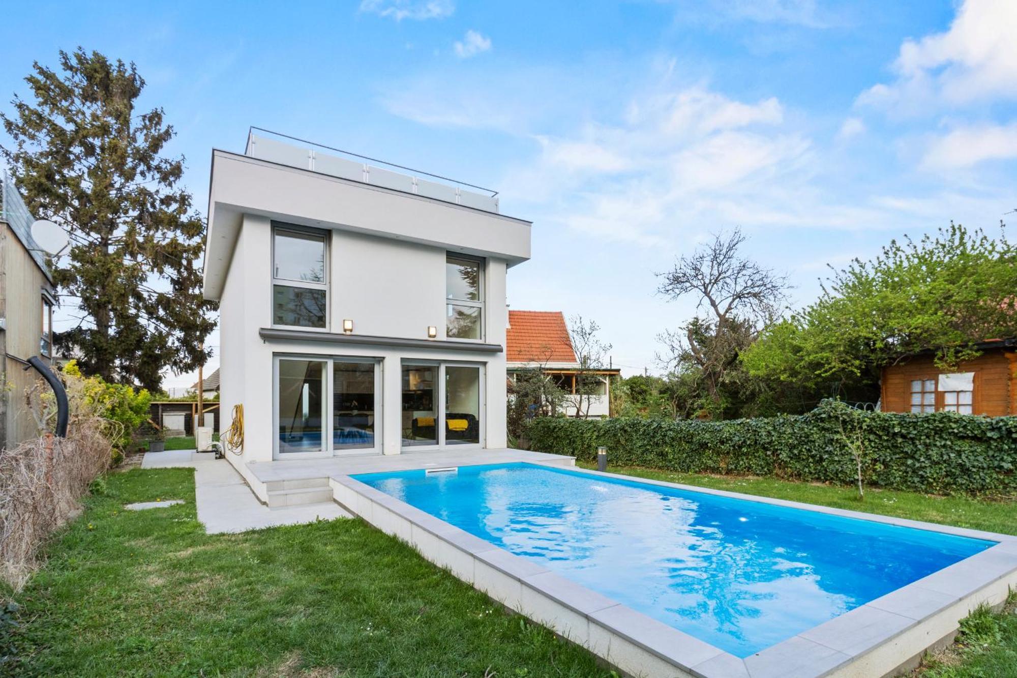 Villa Jaeger Mit Pool In Wien מראה חיצוני תמונה